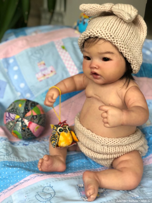 Кукла реборн Пинг Пинг куклы реборн Юлии Москалевой (фото 5)