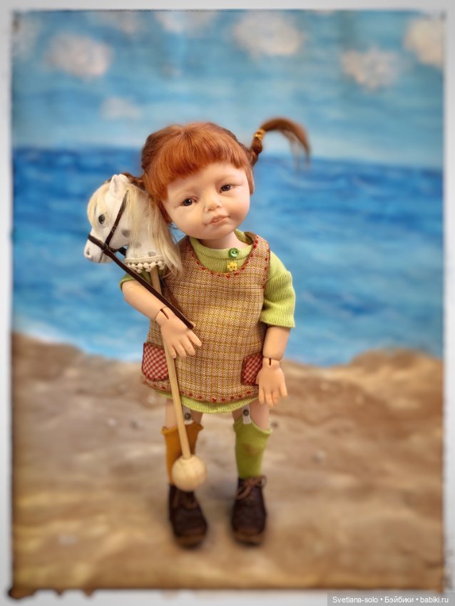 Пеппилота — Авторские шарнирные куклы своими руками: лепка (фото 9)
