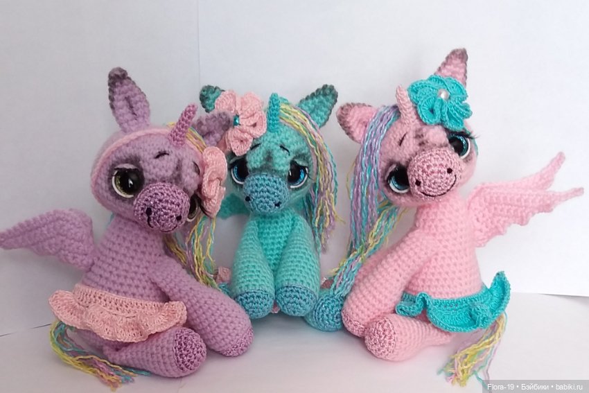 Милые Единорожки — Вязаные игрушки и амигуруми: крючком (фото 7)