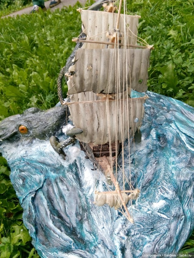 Кракен диорама — Другие хобби и увлечения: сад (фото 7)