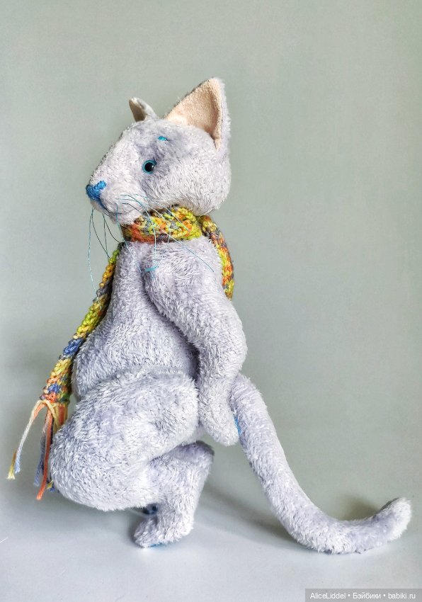 Котик Леонард — Авторские мишки Тедди и друзья: фото (фото 4)