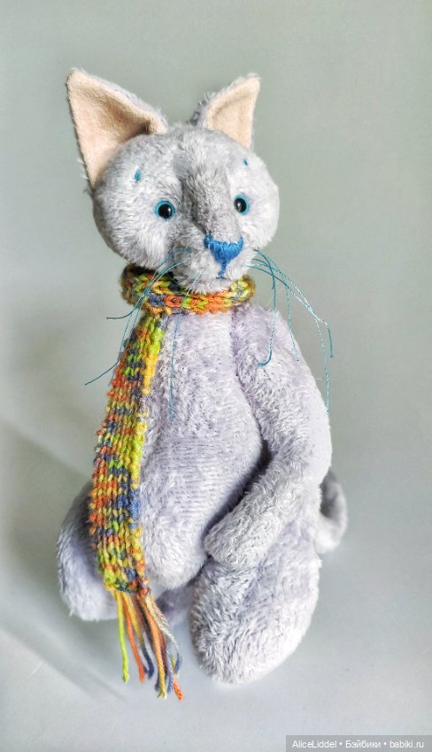 Котик Леонард — Авторские мишки Тедди и друзья: фото (фото 3)