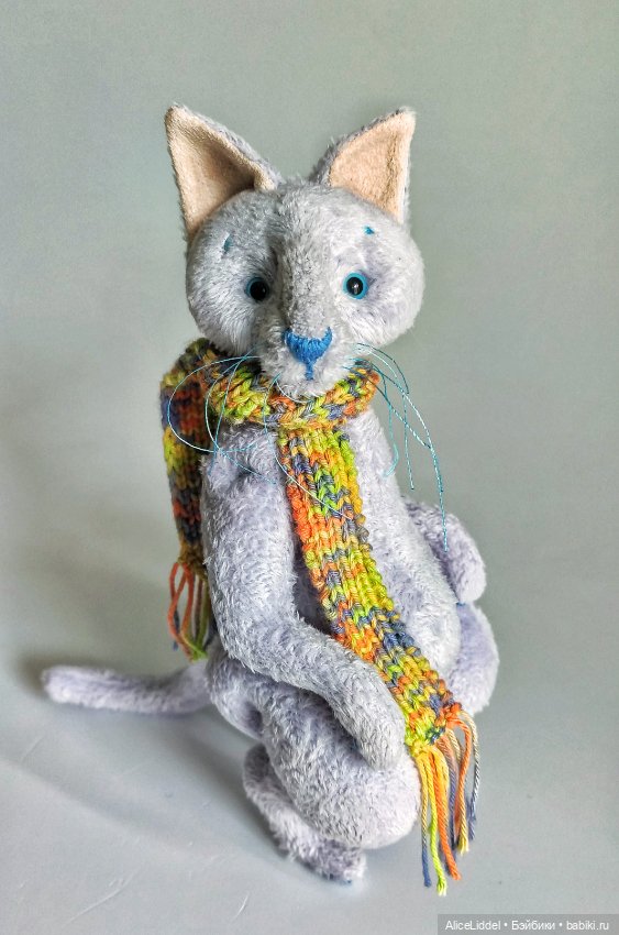 Котик Леонард — Авторские мишки Тедди и друзья: фото