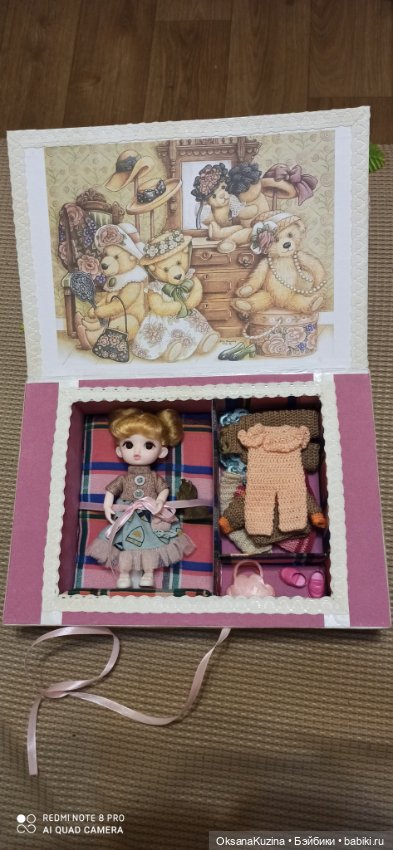 Красивая коробка для красивой малышки (фото 3)