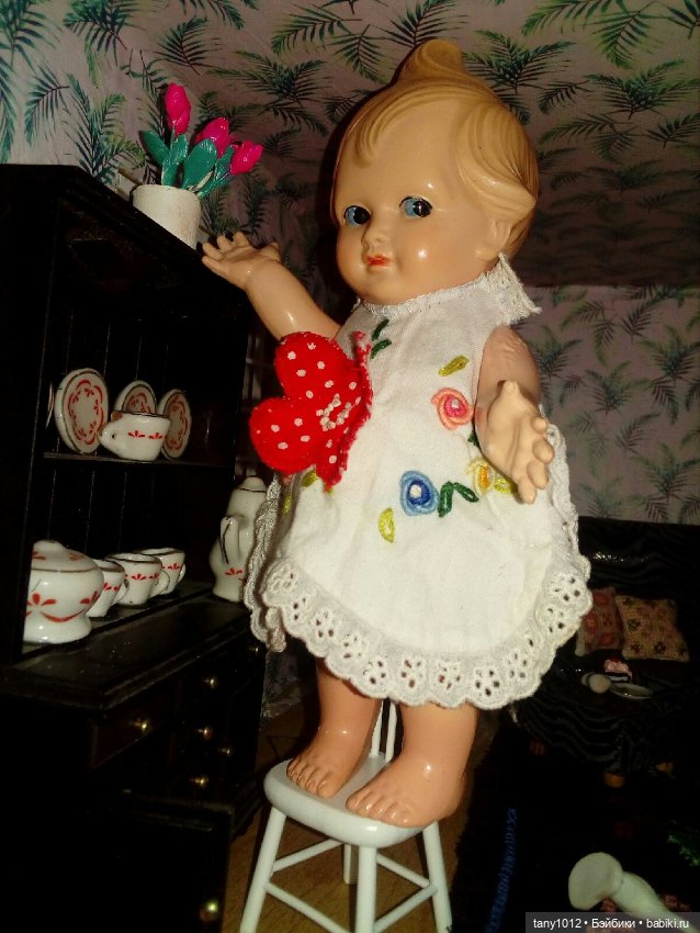 В гостях — Редкие антикварные куклы и реплики: воск (фото 2)