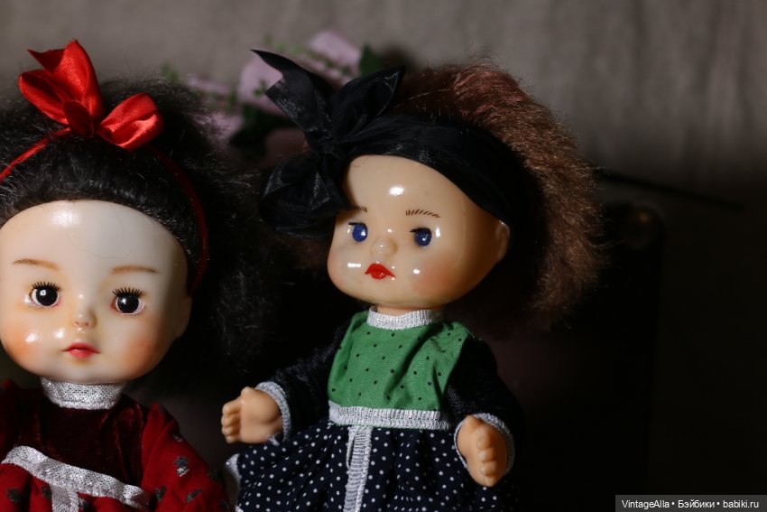 Три шатенки вечерком — Советские винтажные куклы (СССР): Ленигрушка (фото 5)