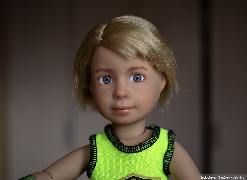 Хороший мальчик Миша ждёт свой счастливый билет... Обаятельный ооак шарнирного мальчика Михаила от Kruselings