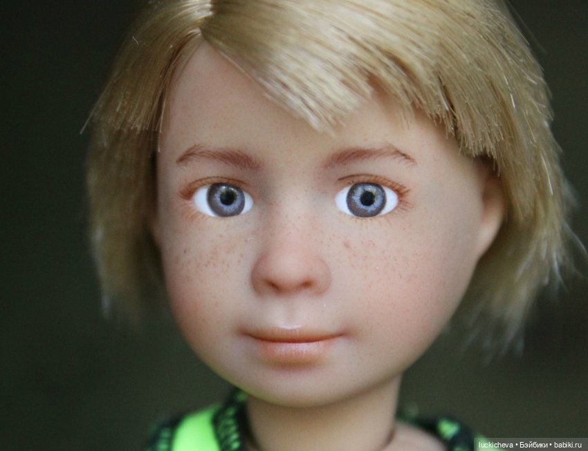 Хороший мальчик Миша ждёт свой счастливый билет... Обаятельный ооак шарнирного мальчика Михаила от Kruselings (фото 6)