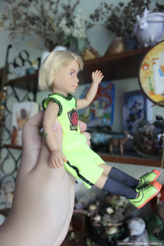 Хороший мальчик Миша ждёт свой счастливый билет... Обаятельный ооак шарнирного мальчика Михаила от Kruselings