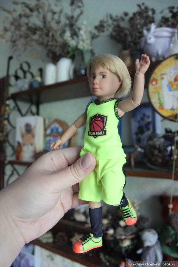 Хороший мальчик Миша ждёт свой счастливый билет... Обаятельный ооак шарнирного мальчика Михаила от Kruselings