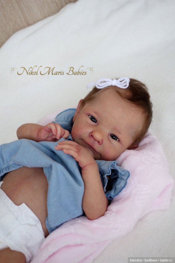 Реборн Ava скульптора Cassie Ann Brace, автор прототипа Nikol Maris (фото 3)