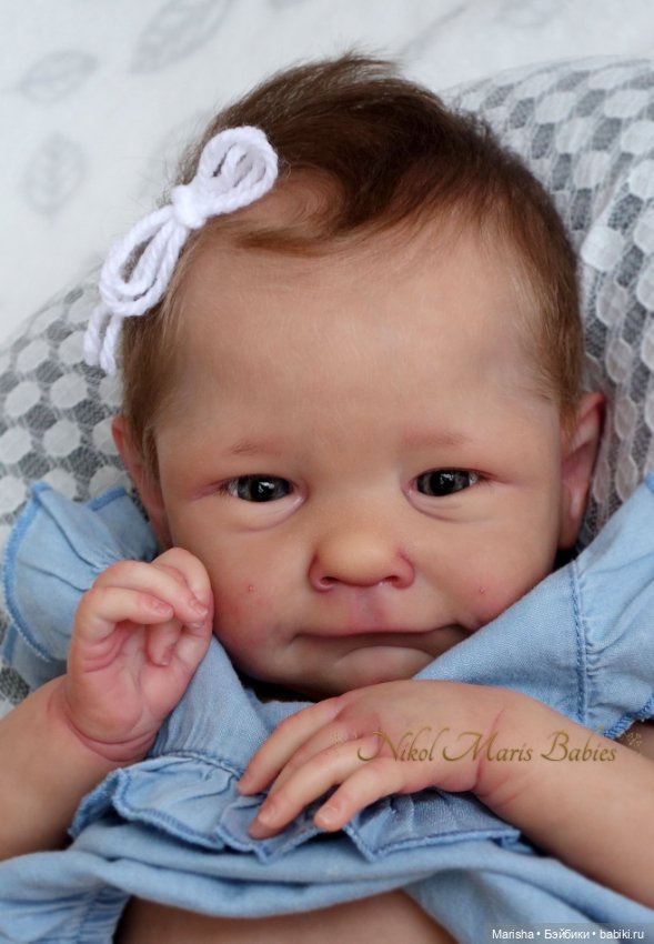 Реборн Ava скульптора Cassie Ann Brace, автор прототипа Nikol Maris (фото 7)