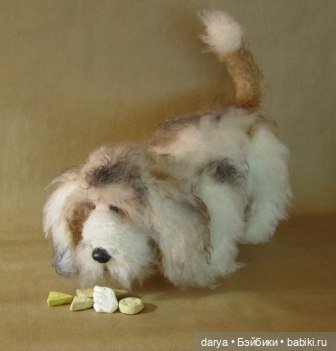 Тедди-пес Флаффи - автор выкройки Margarete Nedballa
