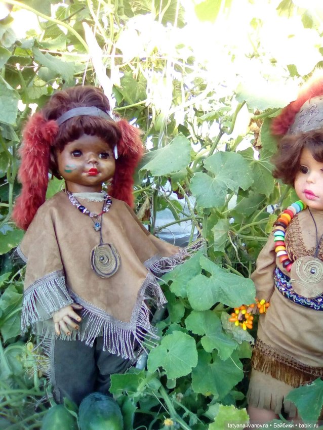 Вигвам для индейцев... нет - для огурцов (фото 8)