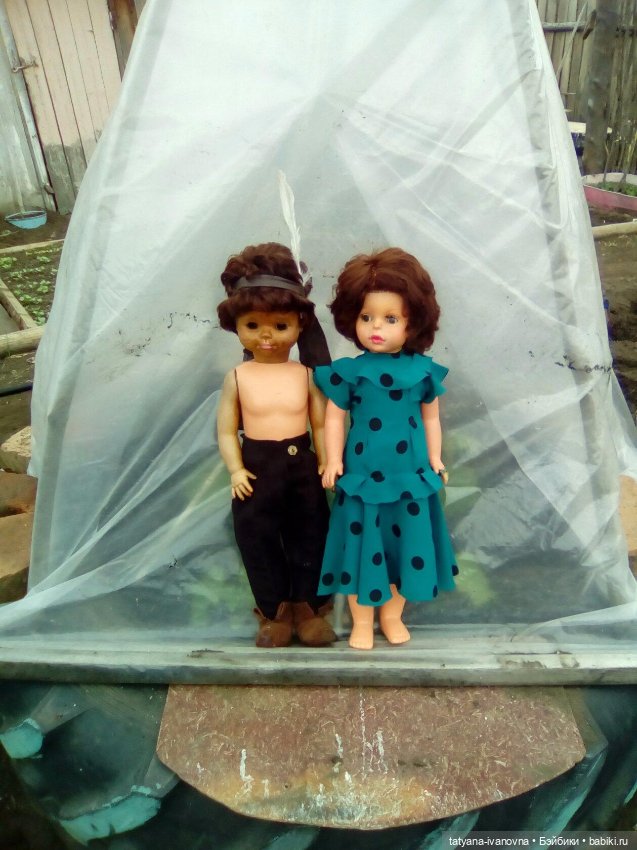 Вигвам для индейцев... нет - для огурцов