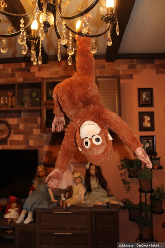 История одной обезьянки — Мягкие игровые и текстильные куклы: тряпичные (фото 6)