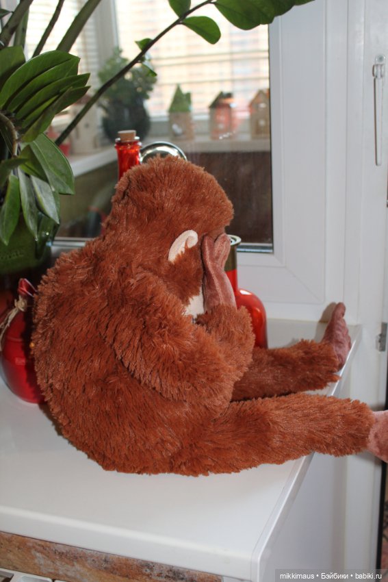 История одной обезьянки — Мягкие игровые и текстильные куклы: тряпичные