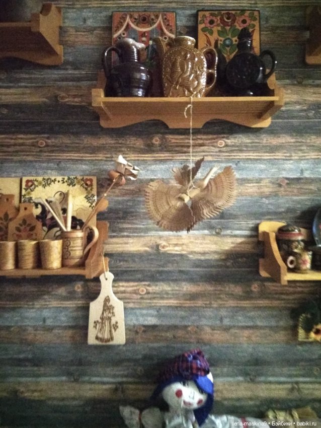 Куклы ручной работы и предметы быта, прошлых лет (фото 5)