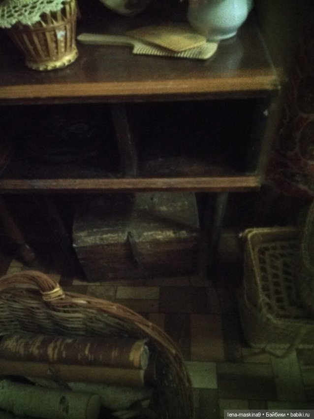 Куклы ручной работы и предметы быта, прошлых лет