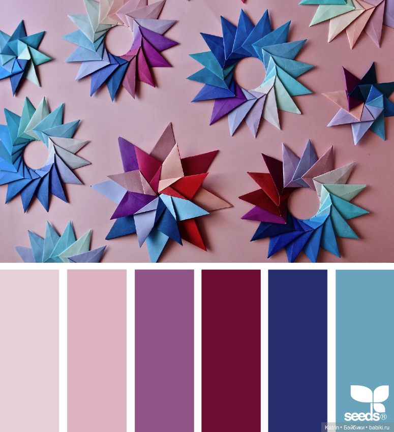 Сочетание цвета — Сочетание цветов: палитры для одежды и интерьера