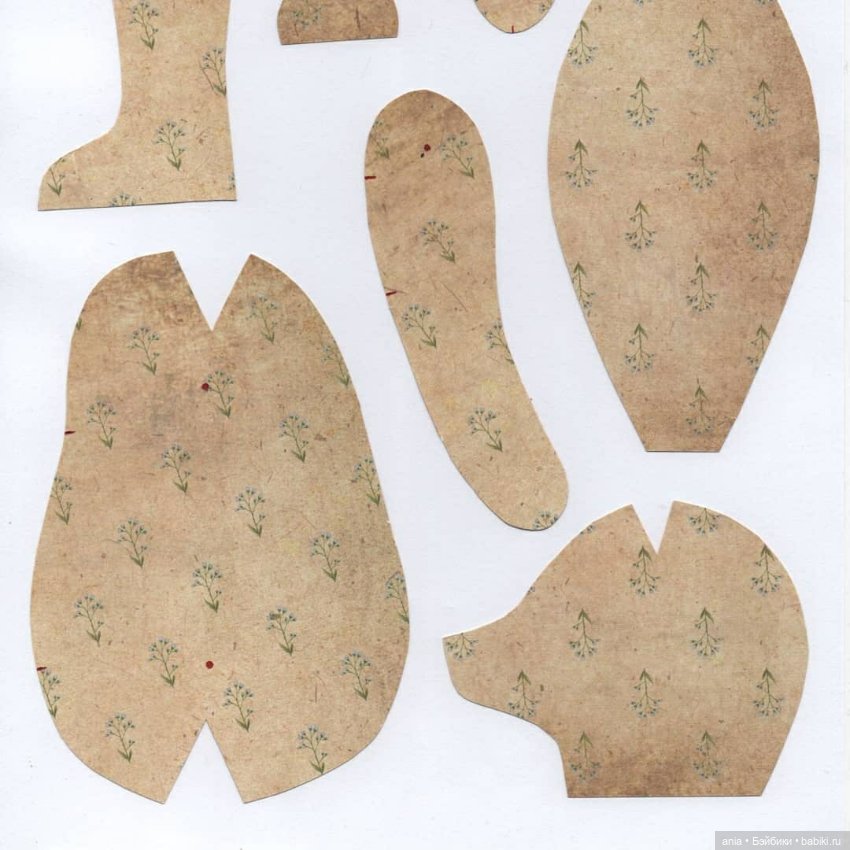 Мишка тедди с выкройкой, автор Людмила Шелестова (фото 3)