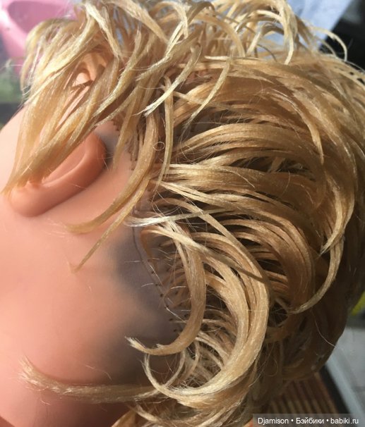 Моя девочка из детства — Ремонт кукол СССР и ГДР (немок): чернота (фото 3)