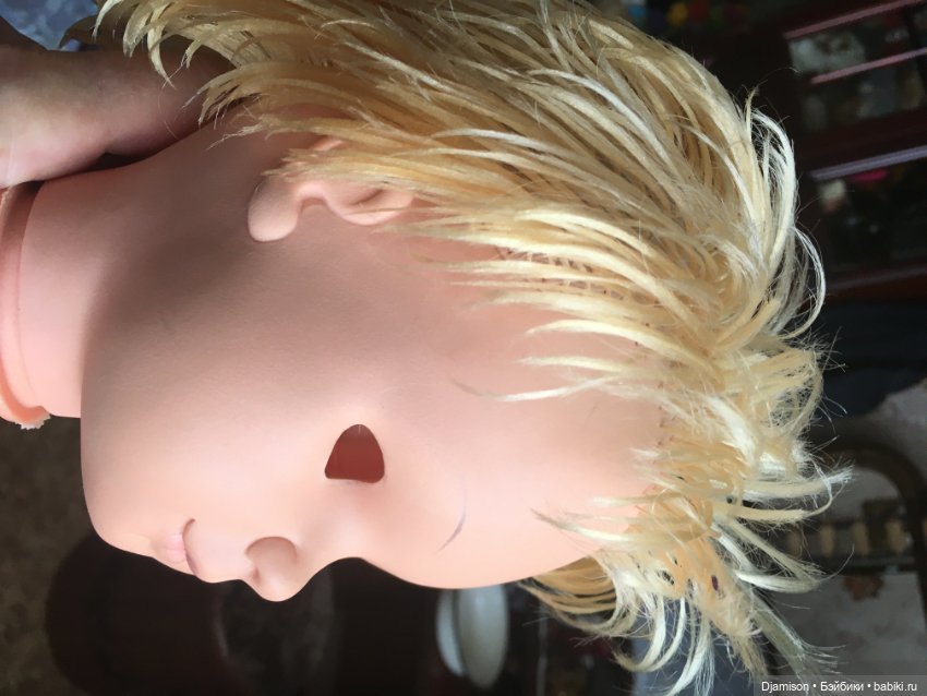 Моя девочка из детства — Ремонт кукол СССР и ГДР (немок): чернота (фото 6)