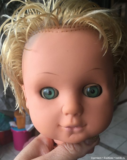 Моя девочка из детства — Ремонт кукол СССР и ГДР (немок): чернота