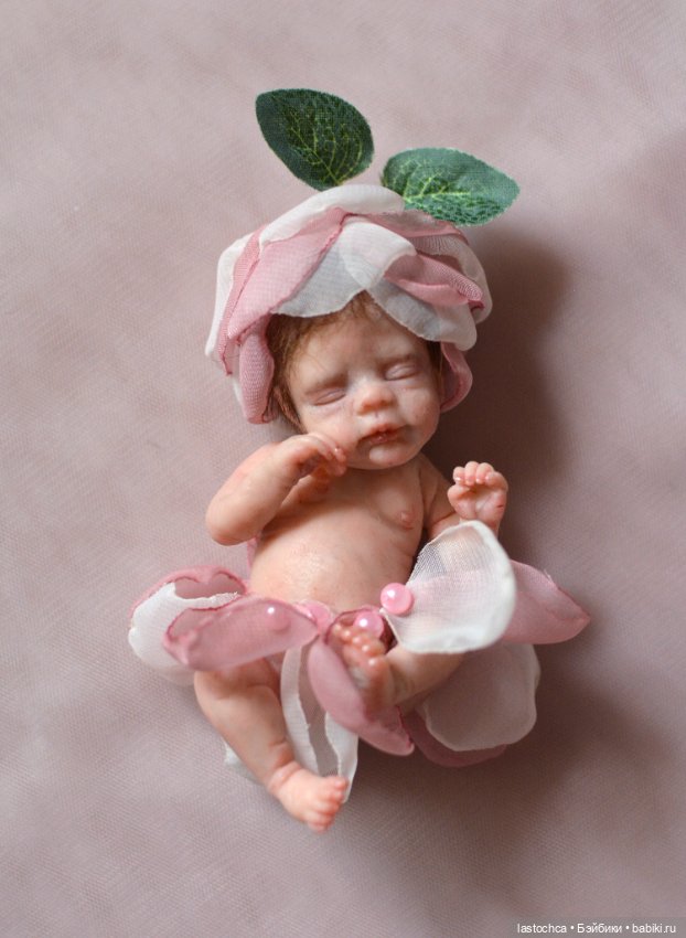 Новая малышка — Лепка авторских кукол: полимерная глина (фото 3)