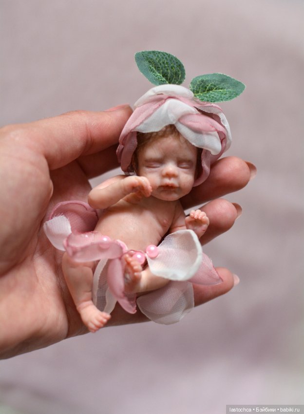 Новая малышка — Лепка авторских кукол: полимерная глина (фото 2)