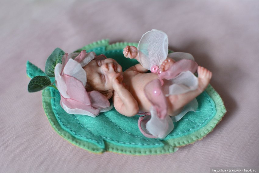 Новая малышка — Лепка авторских кукол: полимерная глина (фото 4)