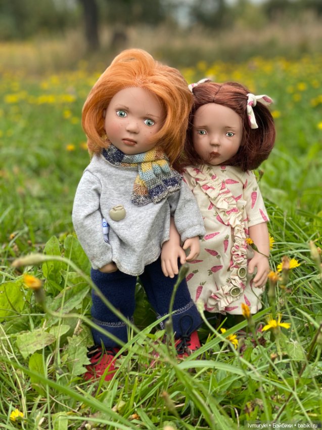 Уходящее лето рыжиков — Игровые куклы Zwergnase (Цвергназе) Junior: Джуниор