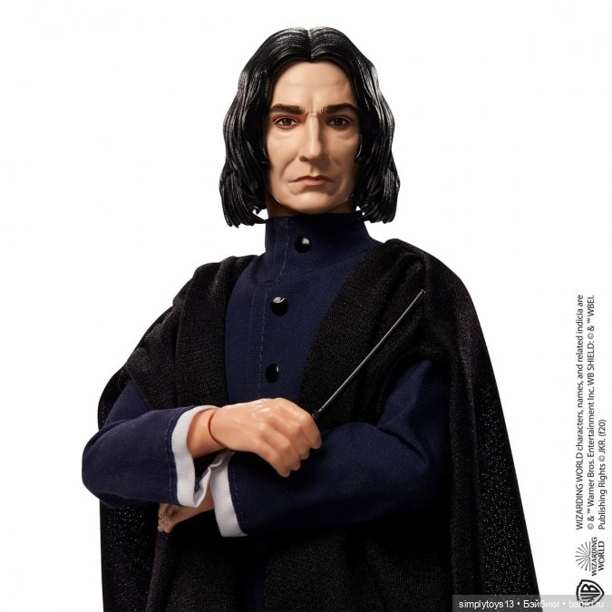 Пара реальных фото из сети куклы Северуса Снейпа от Маттел (фото 2)