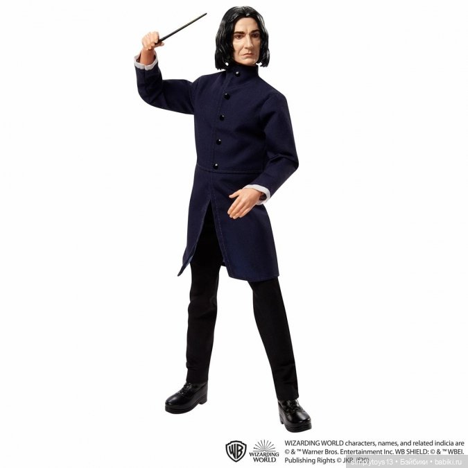 Пара реальных фото из сети куклы Северуса Снейпа от Маттел