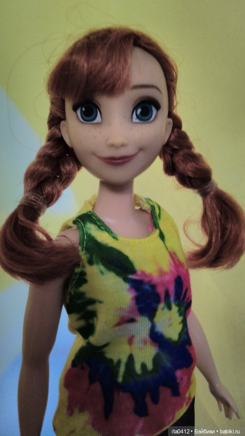 Самый лучший подарок - это книга... или кукла… Кукла Анна из «Холодного сердца»