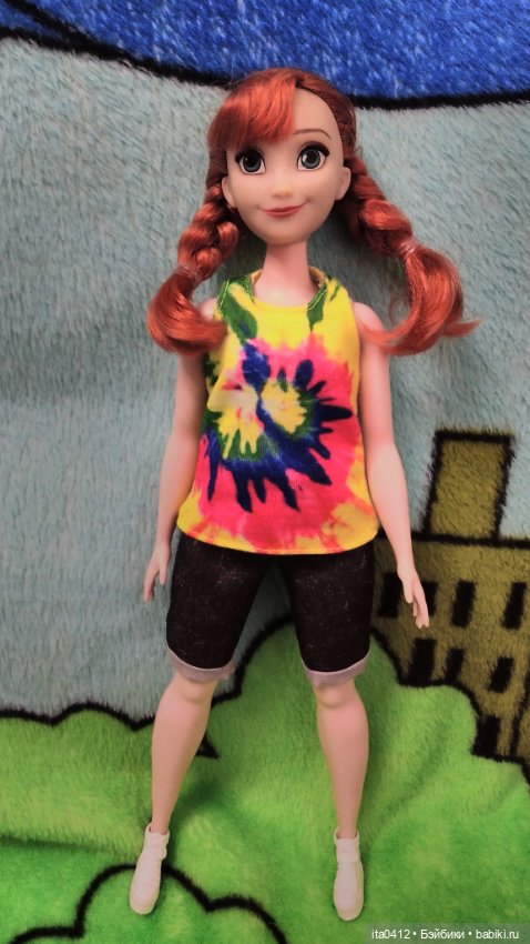 Самый лучший подарок - это книга... или кукла… Кукла Анна из «Холодного сердца» (фото 9)