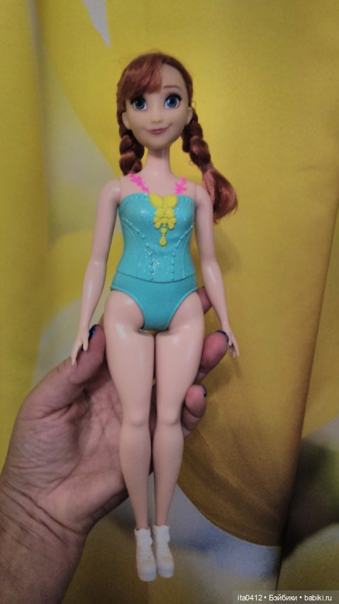 Самый лучший подарок - это книга... или кукла… Кукла Анна из «Холодного сердца»