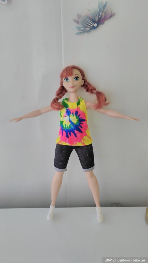 Самый лучший подарок - это книга... или кукла… Кукла Анна из «Холодного сердца» (фото 6)