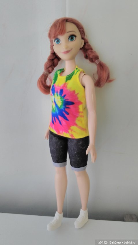 Самый лучший подарок - это книга... или кукла… Кукла Анна из «Холодного сердца» (фото 5)