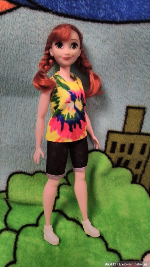 Самый лучший подарок - это книга... или кукла… Кукла Анна из «Холодного сердца» (фото 10)