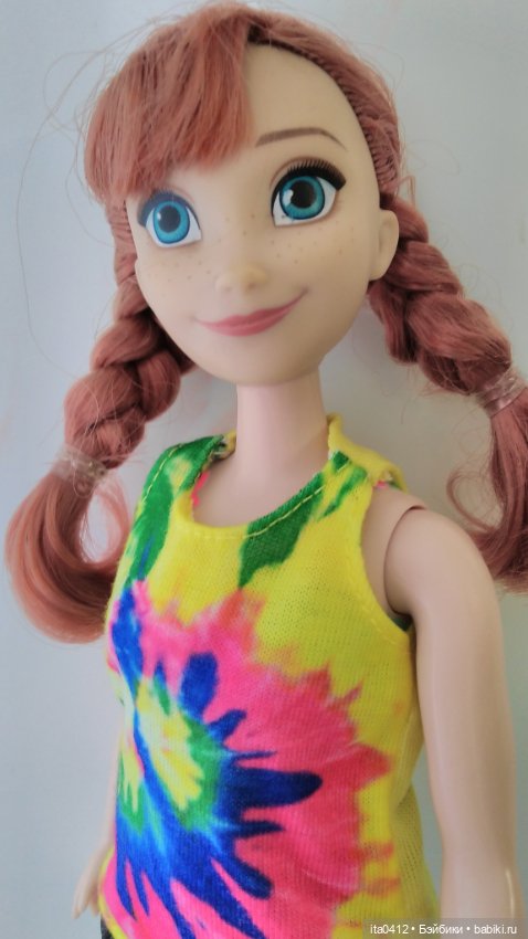 Самый лучший подарок - это книга... или кукла… Кукла Анна из «Холодного сердца» (фото 4)