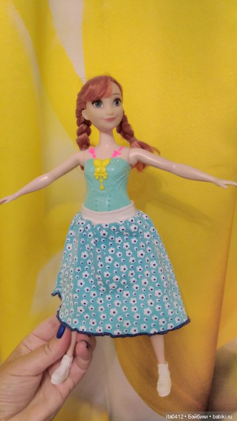 Самый лучший подарок - это книга... или кукла… Кукла Анна из «Холодного сердца» (фото 3)