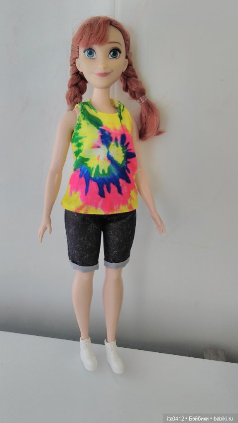 Самый лучший подарок - это книга... или кукла… Кукла Анна из «Холодного сердца» (фото 2)