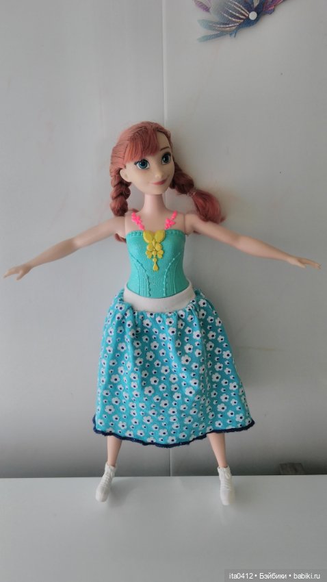 Самый лучший подарок - это книга... или кукла… Кукла Анна из «Холодного сердца»