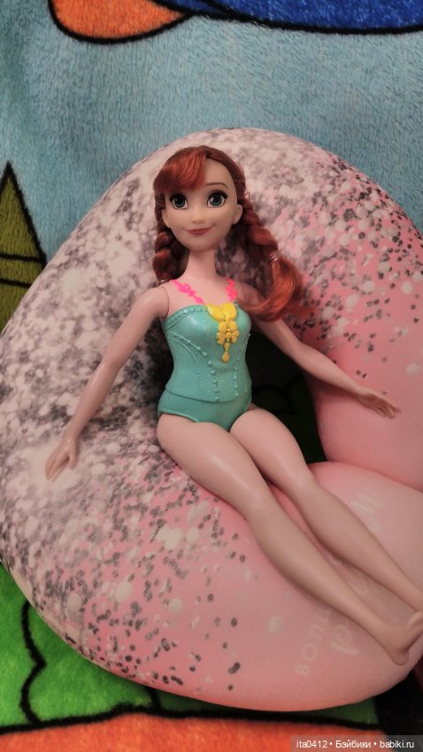 Самый лучший подарок - это книга... или кукла… Кукла Анна из «Холодного сердца»