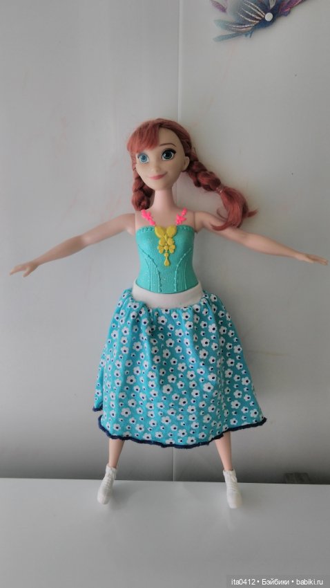 Самый лучший подарок - это книга... или кукла… Кукла Анна из «Холодного сердца»