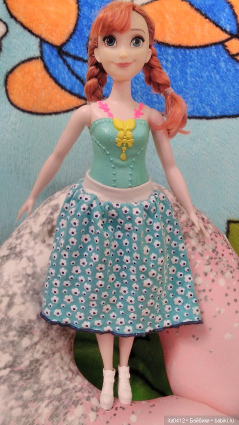 Самый лучший подарок - это книга... или кукла… Кукла Анна из «Холодного сердца»