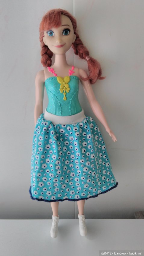 Самый лучший подарок - это книга... или кукла… Кукла Анна из «Холодного сердца»