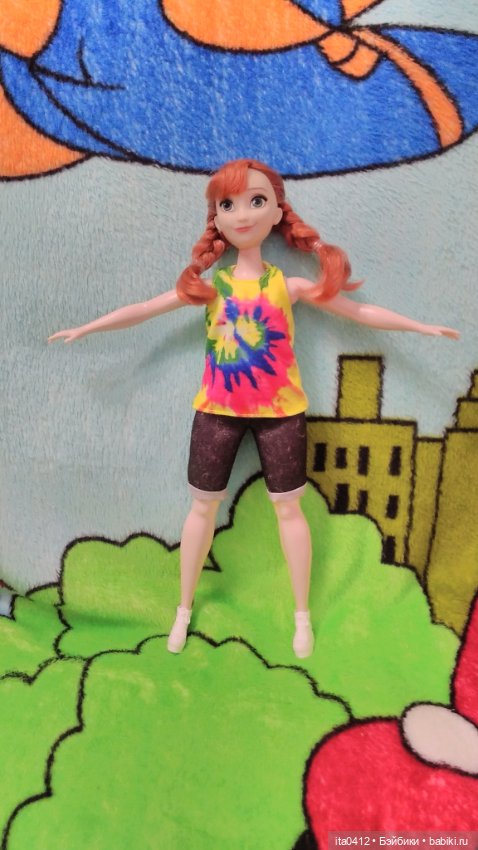 Самый лучший подарок - это книга... или кукла… Кукла Анна из «Холодного сердца» (фото 7)