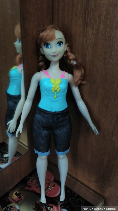 Самый лучший подарок - это книга... или кукла… Кукла Анна из «Холодного сердца»